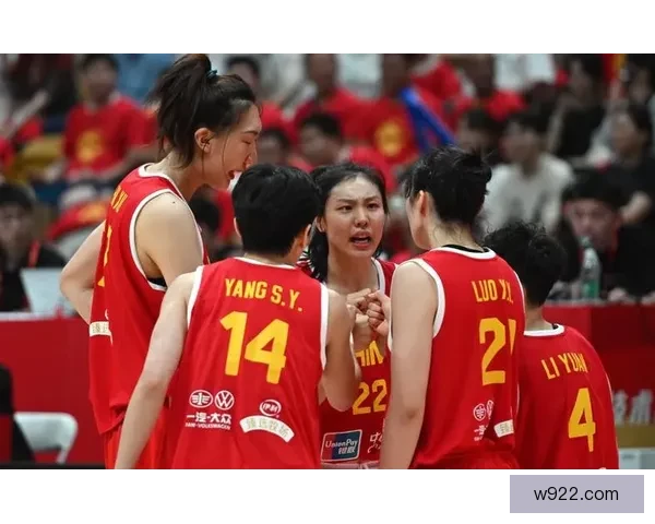 中国女篮热身三连胜大胜收官